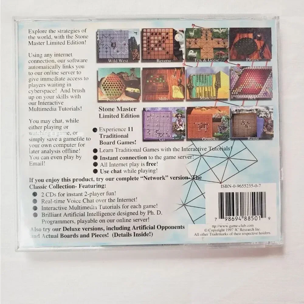 Stone Master Limited Edi Internet playable, Board games [CD-ROM, PC] GAME
